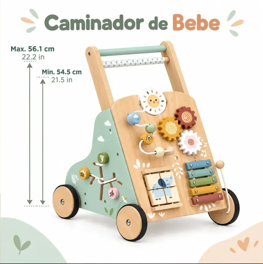 Caminador para bebes de mñMadera