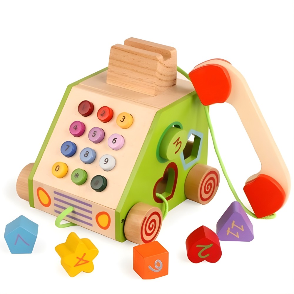 Teléfono de Madera