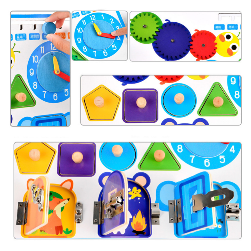 Tablero sensorial Montessori