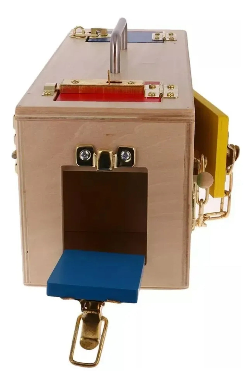Caja de cerraduras Montessori