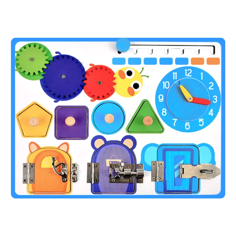Tablero sensorial Montessori