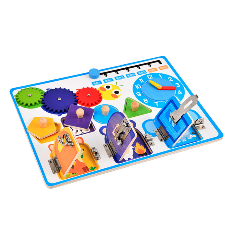 Tablero sensorial Montessori