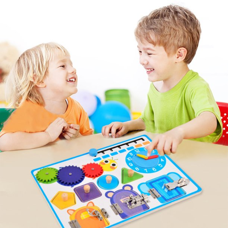 Tablero sensorial Montessori