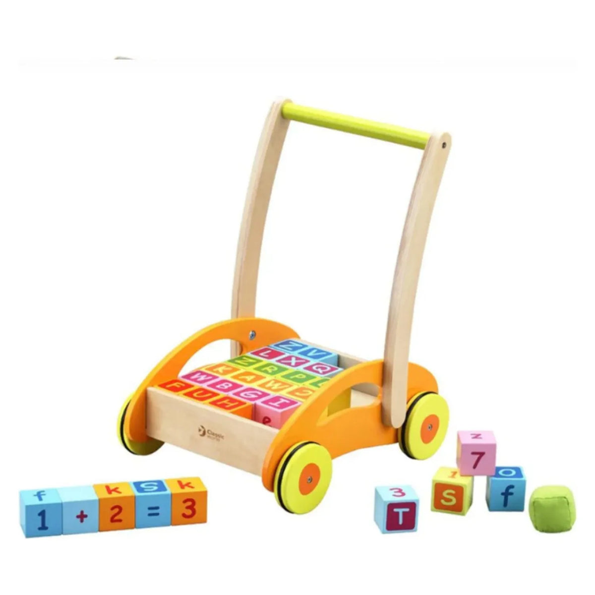 Caminador De Madera Con Blocks
