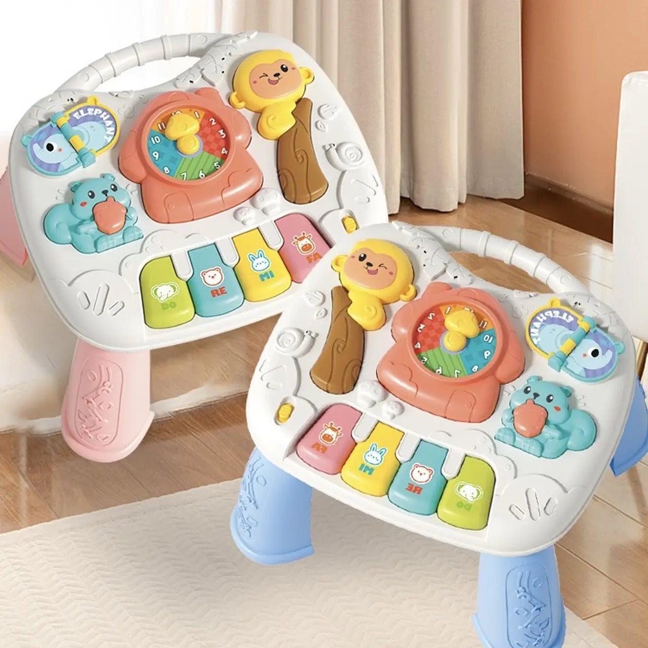 Mesa De Aprendizaje Musical 3 En 1 Luces Sonidos 6-24 Meses