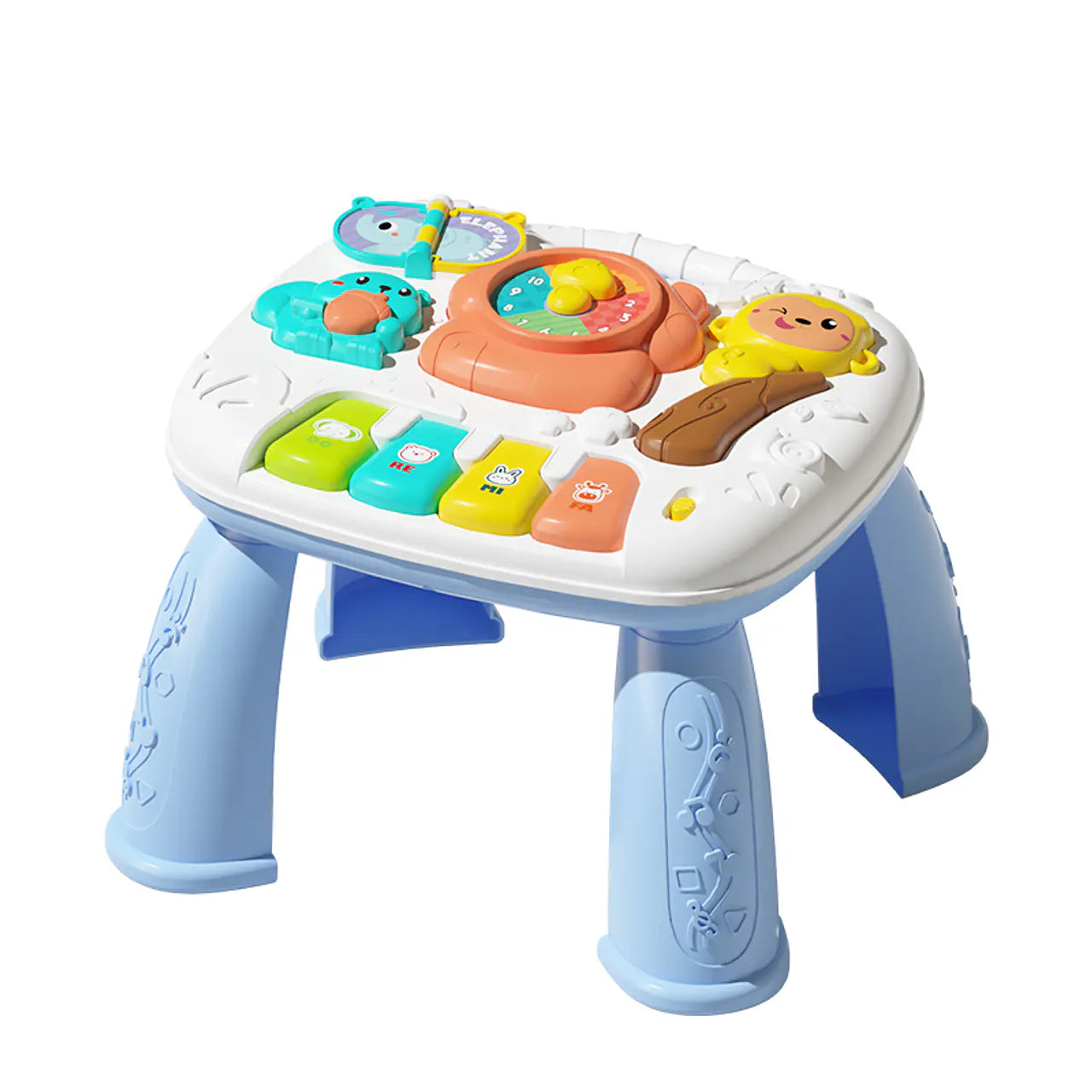 Mesa De Aprendizaje Musical 3 En 1 Luces Sonidos 6-24 Meses