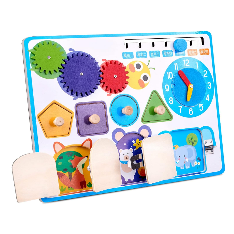 Tablero sensorial Montessori