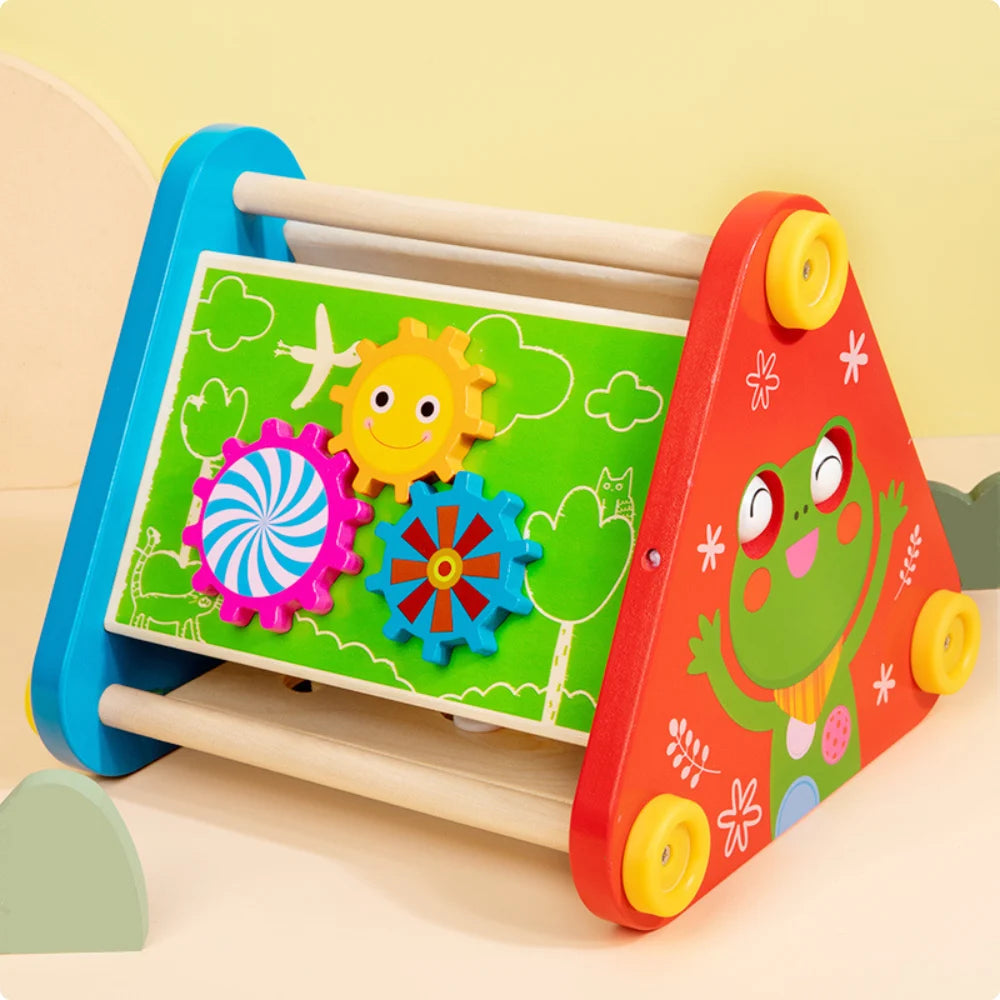 JUEGO DE ENCAJE MULTIFUNCIONAL DE MADERA MONTESSORI