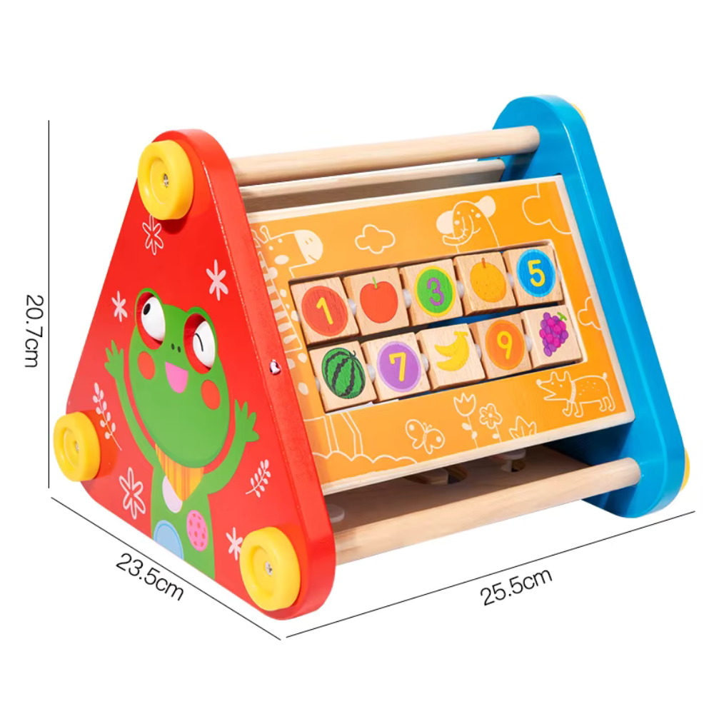 JUEGO DE ENCAJE MULTIFUNCIONAL DE MADERA MONTESSORI