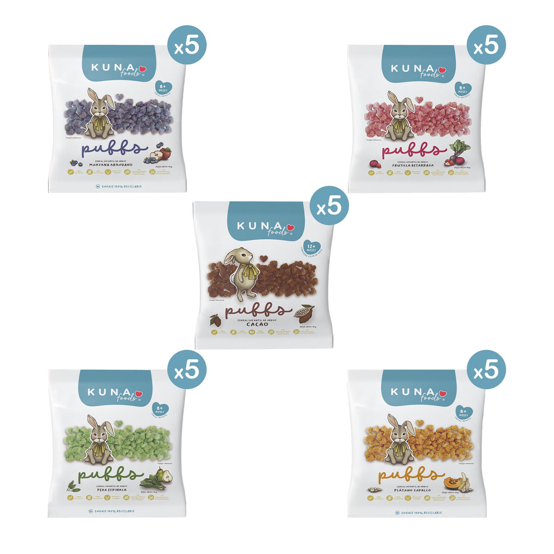 Caja Surtida Puffs Individual (+12 meses)
